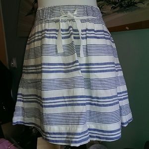 BRAND NEW J. CREW Lined Sporty A-Line Shore Skirt